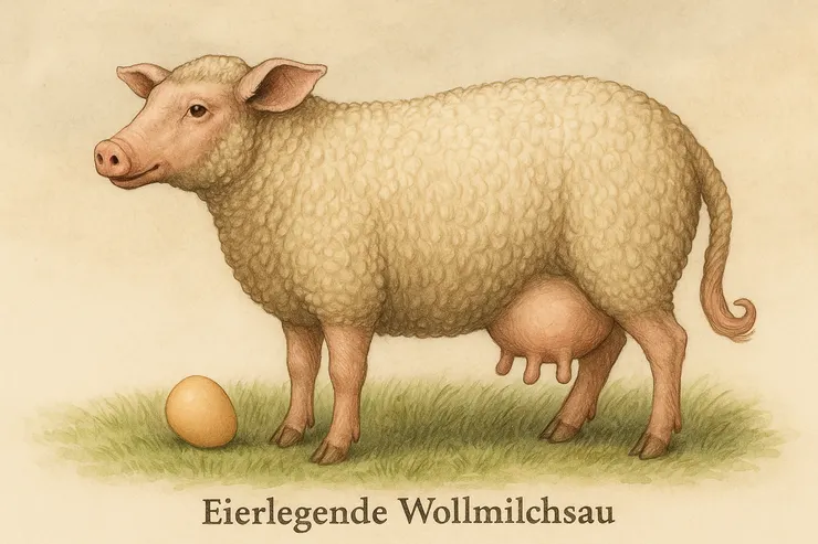 會下蛋的羊毛乳豬