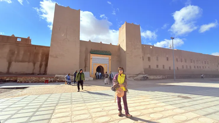 參觀柏柏爾人社區出來了