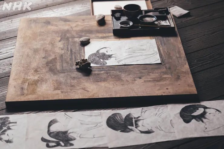 細細描繪的戀愛姿態不知道是在畫她還是他?