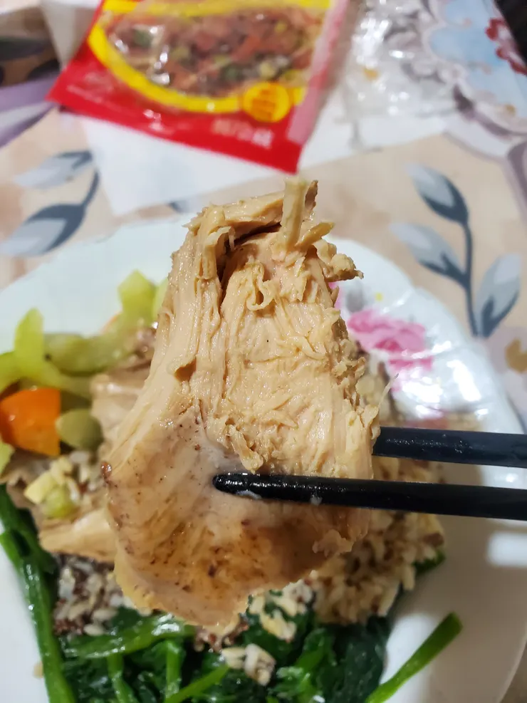 肉嫰味道比想像中的淡很多