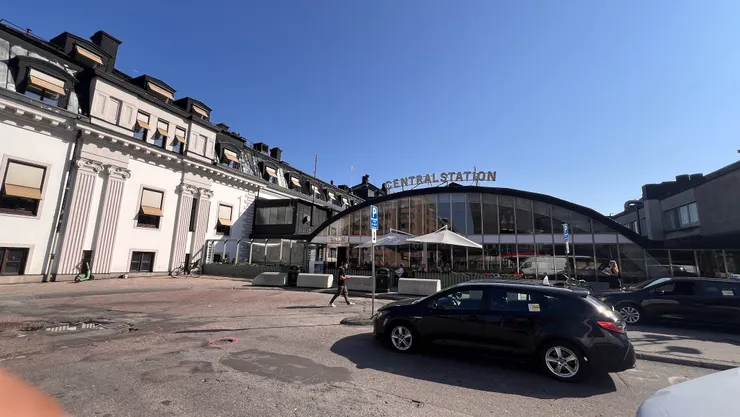 路過斯德哥爾摩中央車站