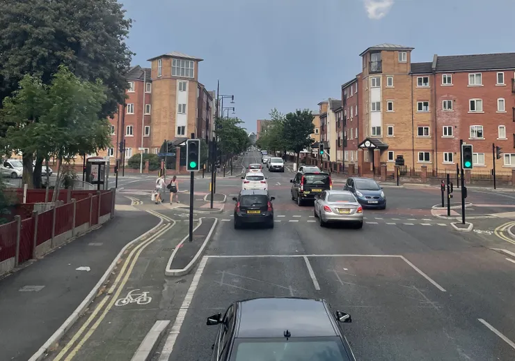 英國曼徹斯特的道路規劃     圖/ Vision World 攝