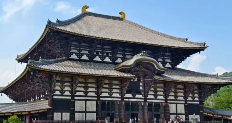奈良東大寺大佛殿正面外觀