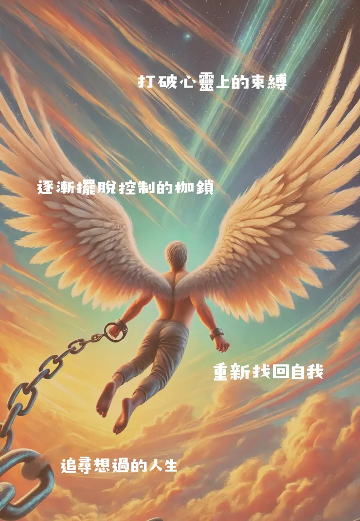 掙脫束縛的枷鎖，朝著夢想飛去
