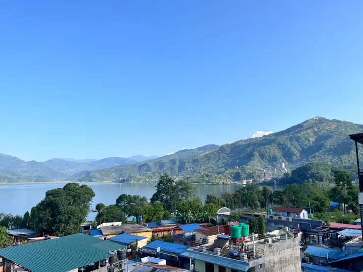 從露臺看出去的風景