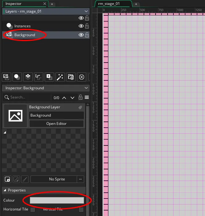 背景顏色的設定