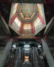 主殿上方藻井藝術（圖片截圖於網路）