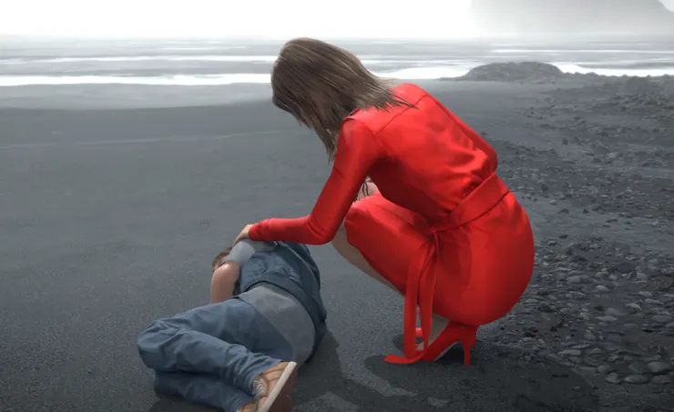 「那些噩夢不是你的，而是我的。」