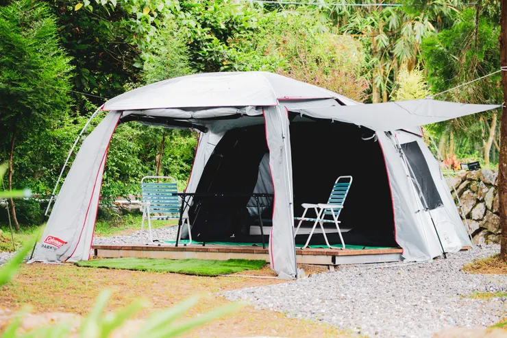 甚至還有帳篷這個選擇