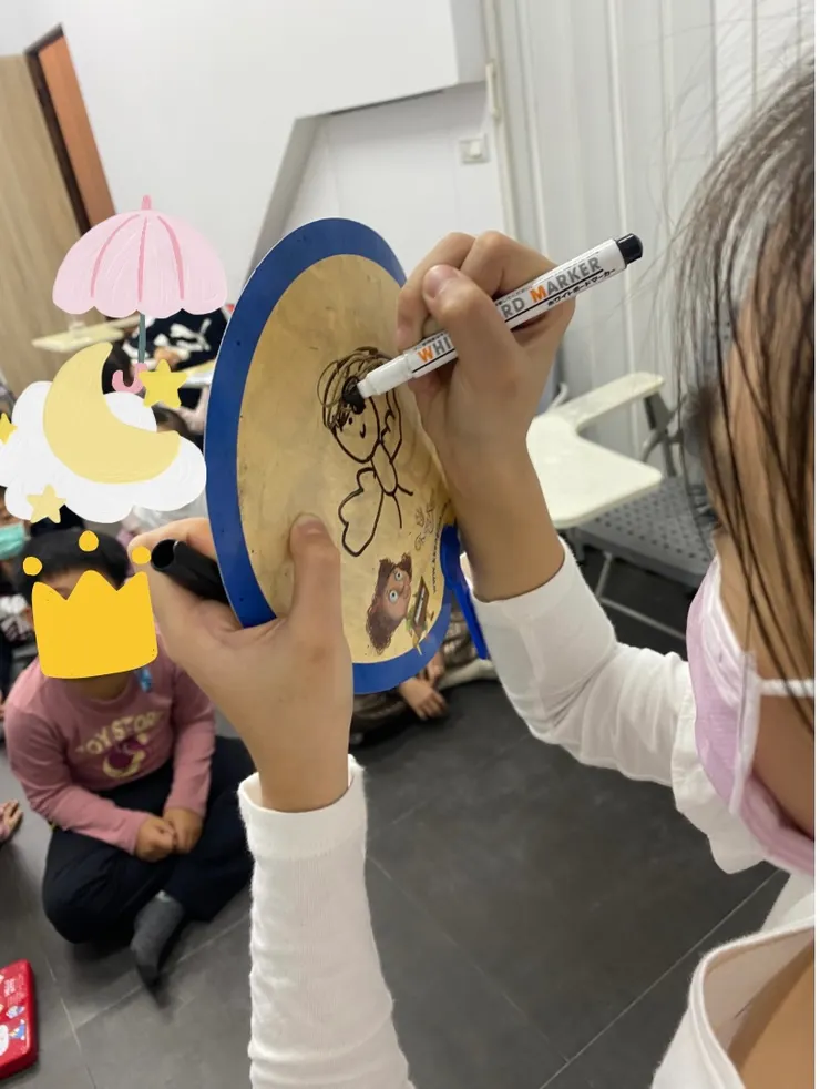 真的不能和小孩玩你畫我猜，太鬧事了😆