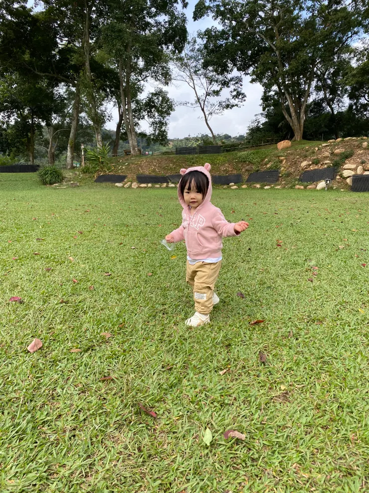 營區最高處，梭德式赤蛙，草地真的非常大又漂亮，很適合團露