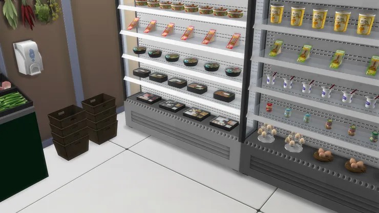 我印象中雪櫃又多又大。