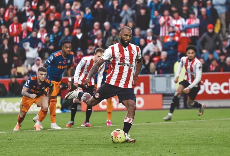 泰亞高射入十二碼球助賓福特反超前2:1