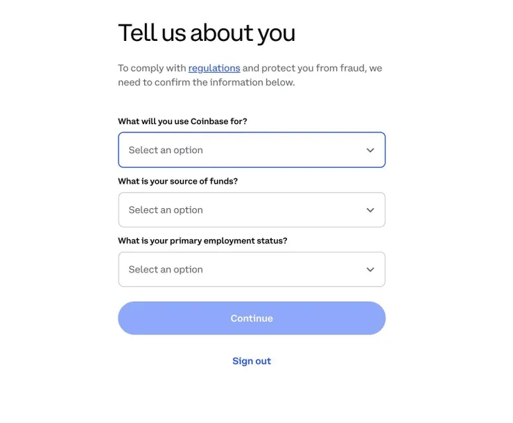 Coinbase 台灣用戶如何申請？Coinbas 截圖 11