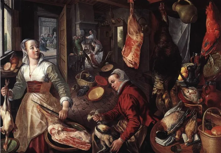 Joachim Beuckelaer 四元素 火