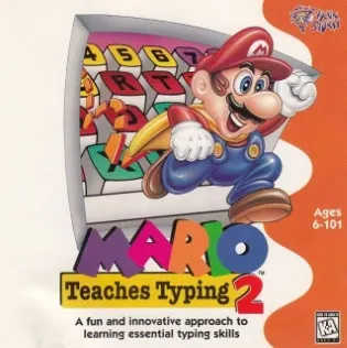 《Mario Teaches Typing 2》封面圖 ｜圖片取自維基百科
