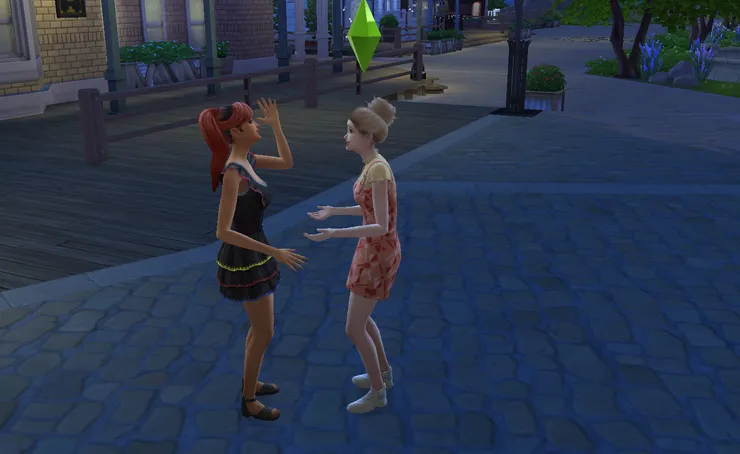 她是婚履奇緣資料片~ 的一個NPC~