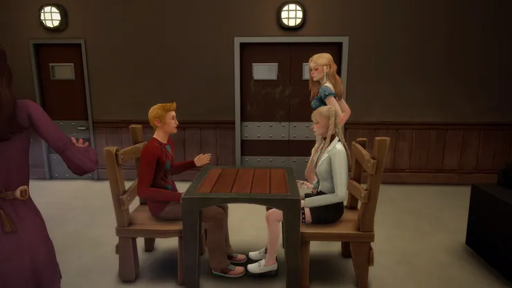 看起來是聊得不錯呢