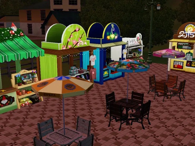 這邊的攤檔都是賣衣服和植物。有興趣可以過來購！這些是外租的攤檔，原則上不屬於書店經營。