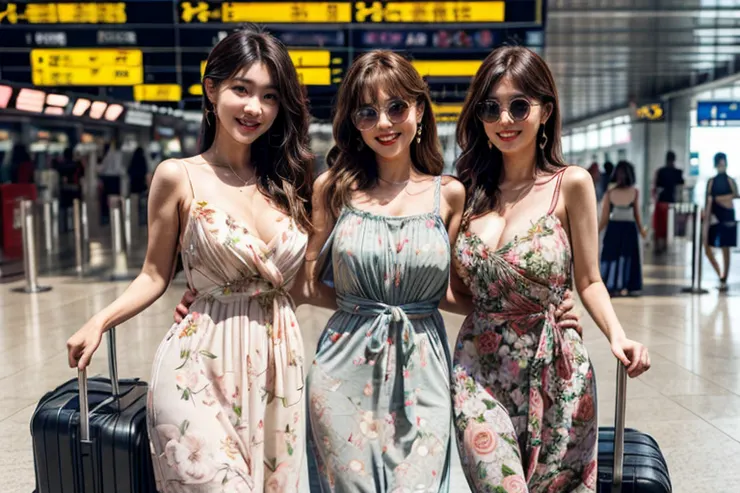 選擇要辦落地簽還是電子簽證  圖源：Tensor Arts AI繪圖