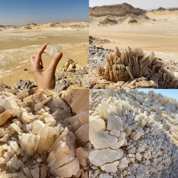 各種切工、紋理線條使得每顆水晶都是獨一無二的存在