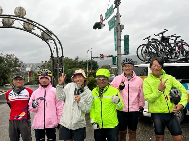 照顧我們這群小寶寶九天的捷安特團隊