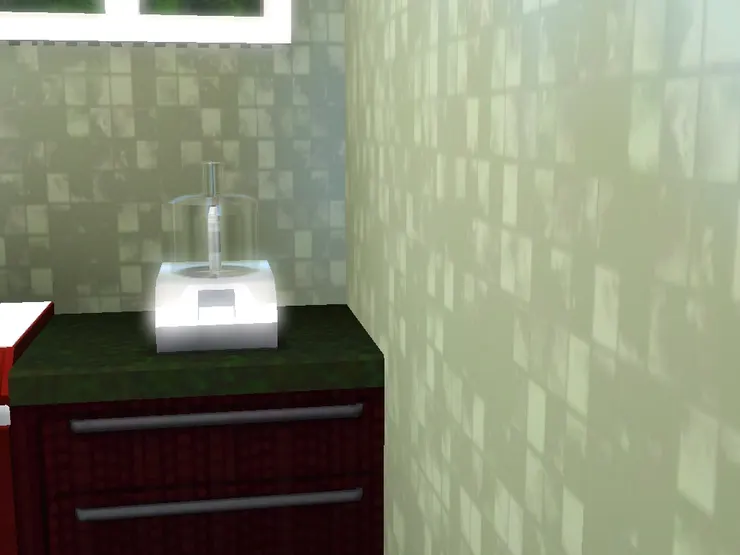 亮得發光的食物處理機。