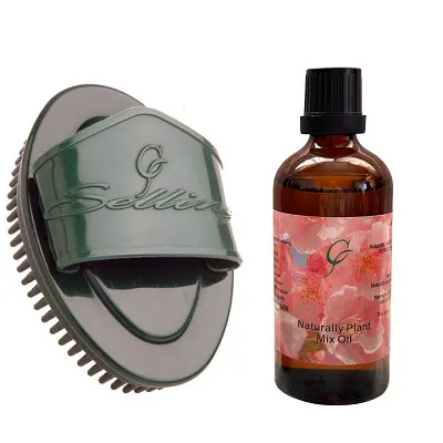 窈窕美體精油與體刷Meridian Body Brush