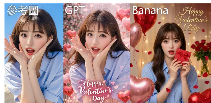 同一張參考圖，結果大不同