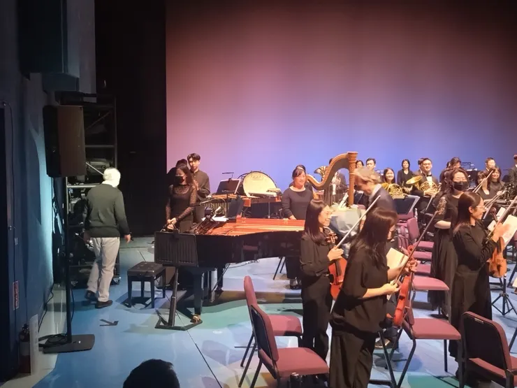 李安導演離去的背影