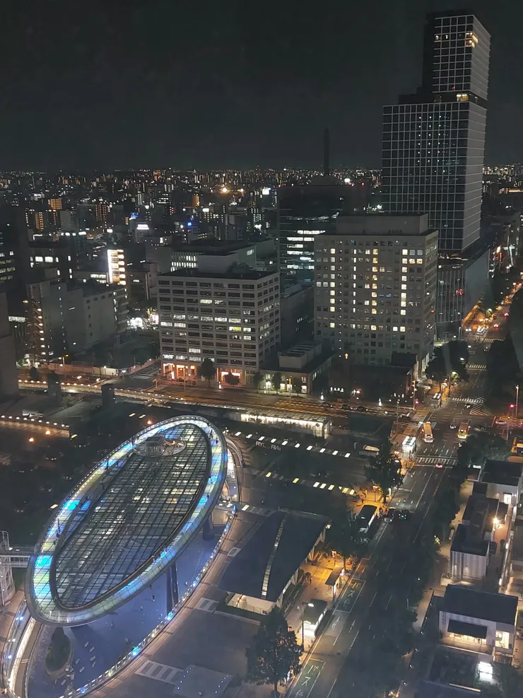 先給大家看一下從高處拍綠洲21的樣子