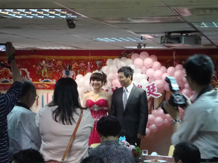 Fen 結婚當天 shot by Emma@ 2012.