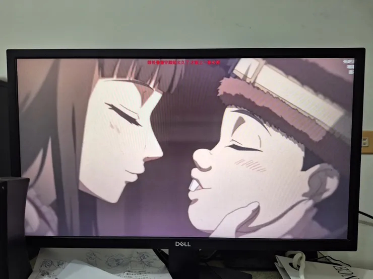 因美妙的摩斯密碼而相戀??(親在門牙上😂)