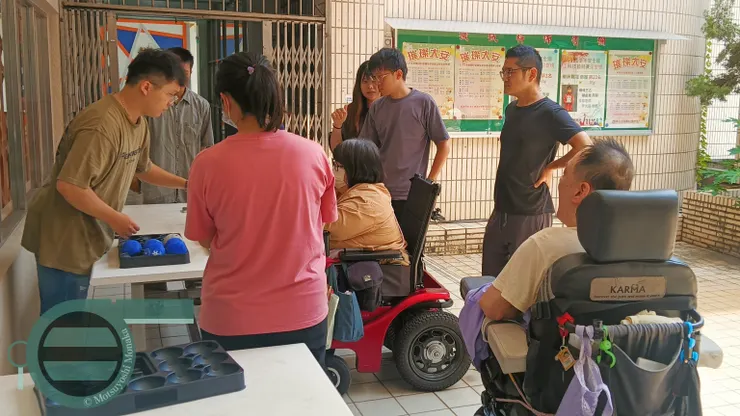 因為《地板滾球》的參賽者特性，身障者的學習精神，正常人更該有！