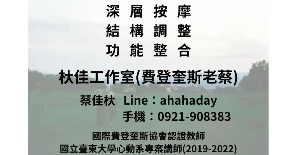 費登奎斯老蔡的身心學呢喃