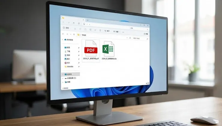 整理並準備好 PDF 與 Excel 等不同格式的原始檔案，作為 AI 進行交叉分析的素材。