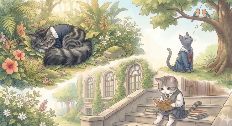 不需要出手穩場的時候，就靜靜維持在自己的軌道。或許穩場者可能比大家想像得更喜歡獨處呢。