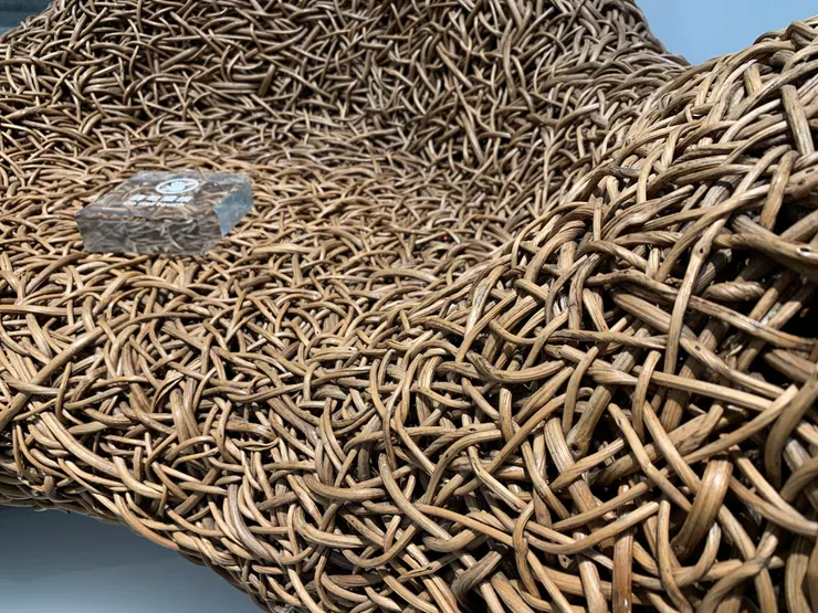 夢夢：近拍竹椅的結構，這畫面好酷！😄