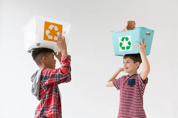 親子共同參與環保收納實踐