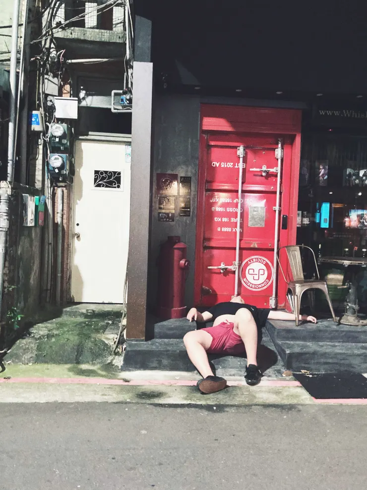 僅為示意圖，經查本圖攝於夜間。