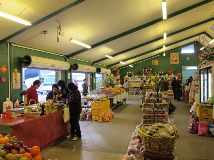 途中的水果店