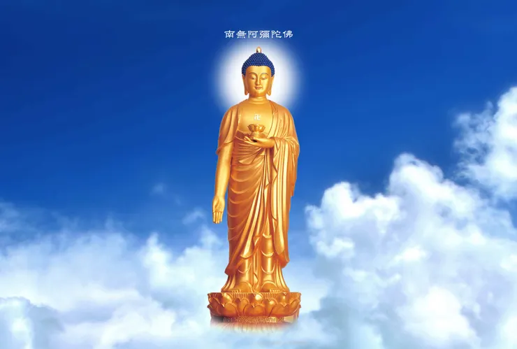 專心持念「阿彌陀佛」萬德洪名,期生淨土