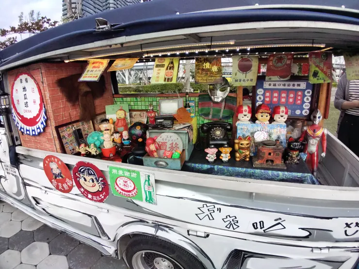 懷舊復古的攤車