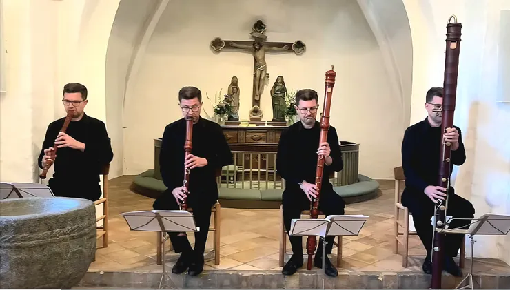 Bach:" Little'’Fugue in G Minor for Low Recorder Quartet, BWV 578