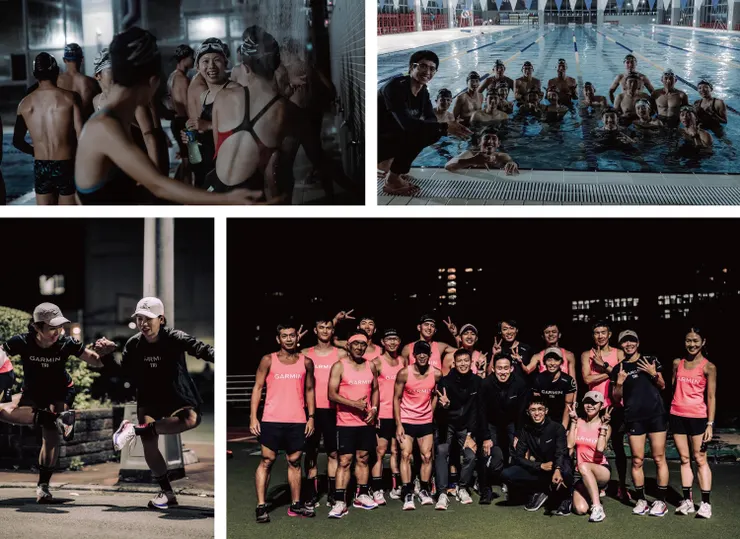 夥伴是訓練過程最棒的陪伴!