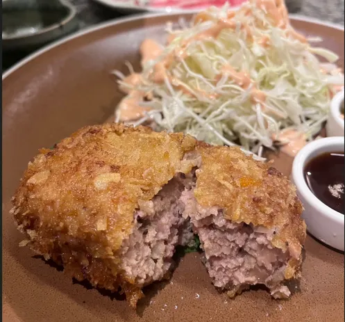 230💰炸漢堡排定食