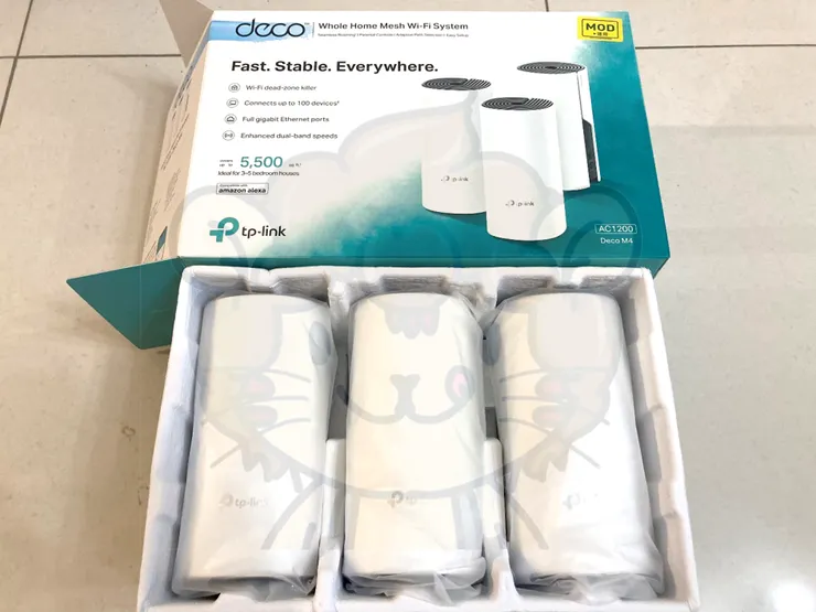 TP-LINK Deco M4 Mesh 實物