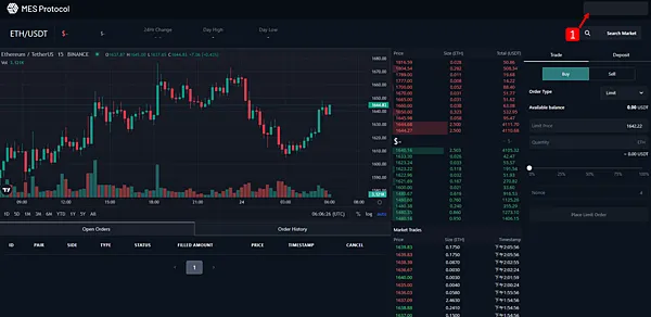 MES Protocol｜去中心化交易平台 使用方法 @ zkSync