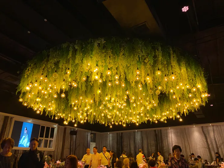 婚禮會場一景。