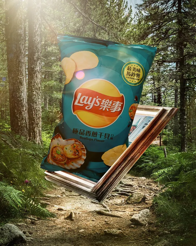 樂事極品香煎干貝口味洋芋片